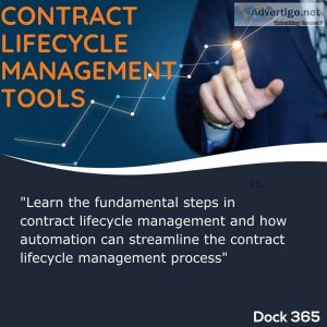 Contract lifecycle management tools