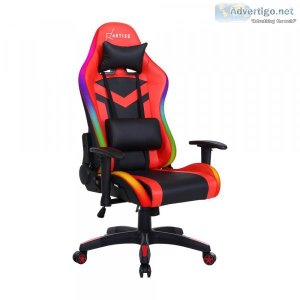 Artiss Gaming Office Chair RGB LED Lights Computer Desk Chair Ho