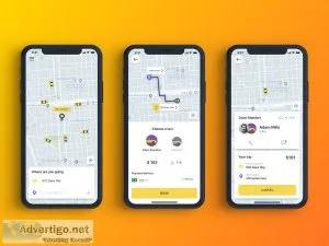 Taxi booking app development