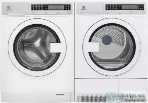 Electrolux White Compact Front Load Laundry Pair with EFLS210TIW