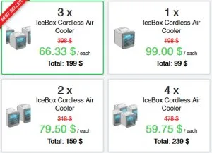 Cordless Portable Air Cooler