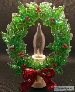 Winter Wonderland Wreath Night Light