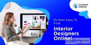 Now easy to find best interior designers online on connect inter