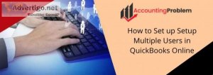 Quickbooks online multiple users setup