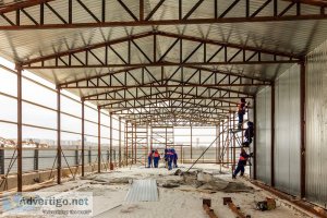Metal building components