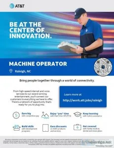 Machine Operator - Raleigh NC