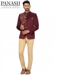Buy Wedding Jodhpuri Suit Online  Panash India