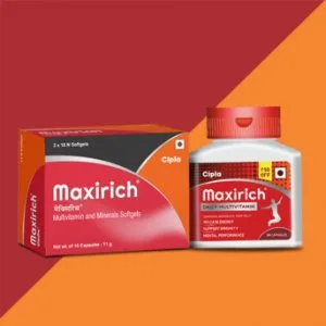 Buy best multivitamin for women & men by maxirich