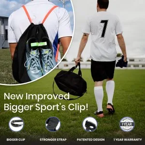 Shoe carrier clip