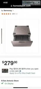 Samsung pedestals