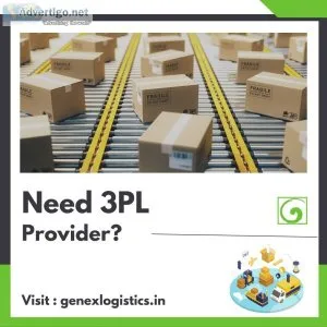 Avail third-party logistics solution provided by genex logistics
