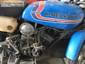 1975 Kawasaki 125 Barn find