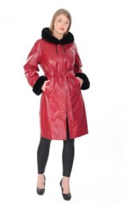 Buy Women s Reversible Leather Fur Coat - Zooloo Leather
