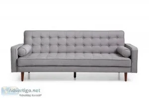Sofa Bed 3 Seater Button Tufted Lounge Set For Living Room Couch