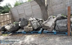 Multiple Sizes Of Lava Rocks