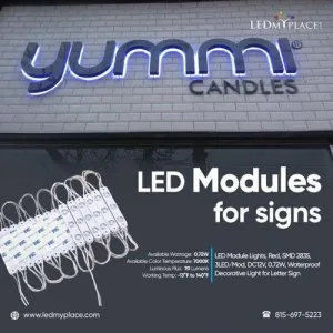 Order Now LED Modules for Signs with IP68-Rated at Cheap Prices