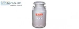 Aluminium lockable milk cans
