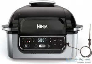 Ninja Foodi Pro 5-in-1 Integrated Smart Probe and Cyclonic Techn