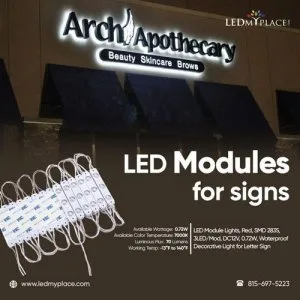 Make Your Sign Brighter With LED Modules for Signs