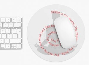 Yoga Mouse Pad