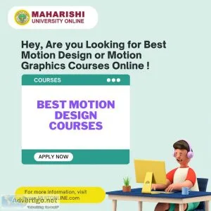 Best Motion DesignGraphics Courses Online  MUIT ONLINE