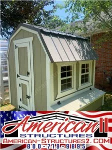 6X6X5 BARN STYLE CHICKEN COOP