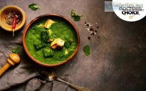 Restaurant style palak paneer at home