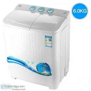 220V 6kg weight Home Twin Tub UV Washing Machine Washer and Drye