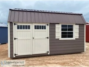10X16 LEGACY SERIES LOFTED BUILDING WITH SHLEVES