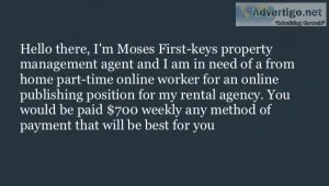 Virtual assistants needed