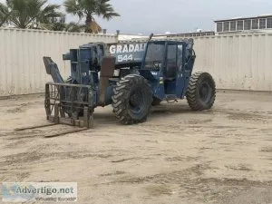 GRADALL 544 ROUGH TERRAIN REACH FORKLIFT 27801224