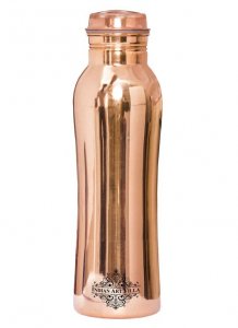 Buy premium quality copper bottle 1 liter- indian art villa