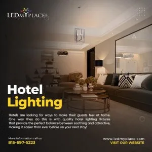Shop Now Most Suitable Hotel Lighting at LEDMyplace