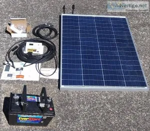 Solar Panel 100 Watt and Control Box