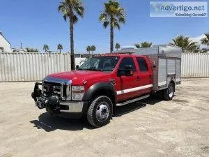 2010 FORD F550 CREW CAB FIRE BRUSH TRUCK 38401224