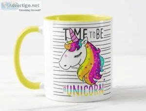 Time To Be A Unicorn Mug