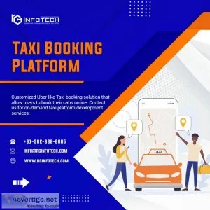 On-demand taxi booking solutions