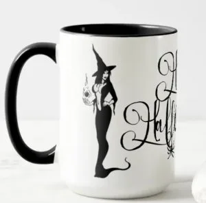 Happy Halloween Witch Mug