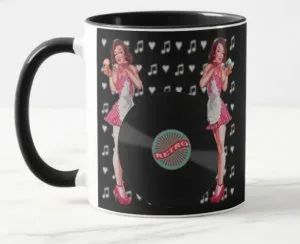 Retro Twins Mug