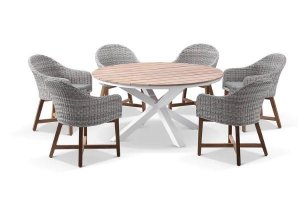Buy Outdoor Aluminium and Dining Table - United House Furniture