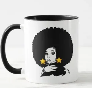 Pretty Girl Fro Mug