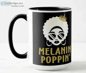 Crown Melanin Poppin Mug