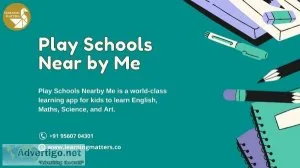 Play Schools Near by Me - Admission Open - Learning Matters