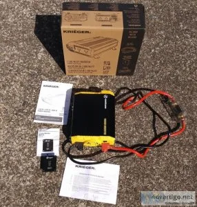 Krieger 11002200W Modified Sine Wave Power Inverter