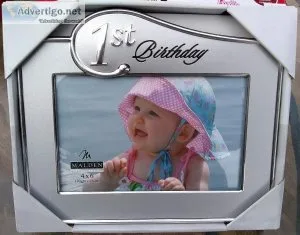New Hallmark &quot1st Birthday&quot photo frame