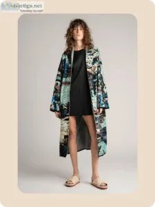 NEW YORK - Long Cotton Kaftan For Women Online &ndash ZALIVAKO