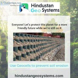Buy geocell ground grid from hindustan geosystems