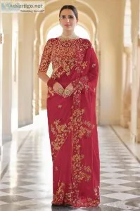 Upto 40 % off on Designer Collection of Wedding Sarees Online