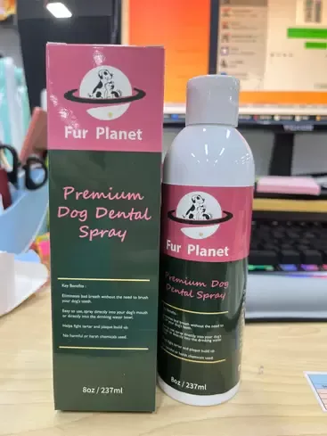 Dog Dental Breath Spray  Remove Plaque and Tartar From Dog Teeth