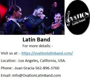 Ovation offers Expert Live Latin Band services at best price.